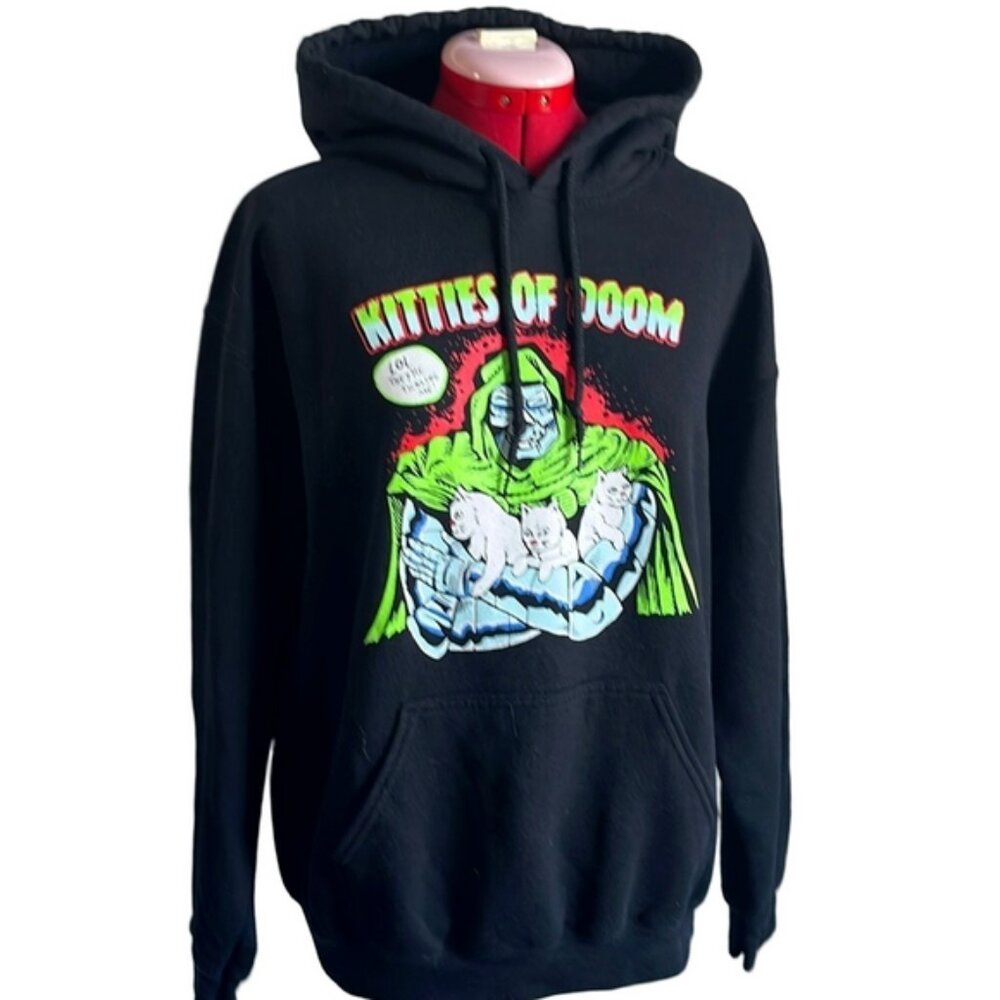 Storefront kitties of doom hoodie